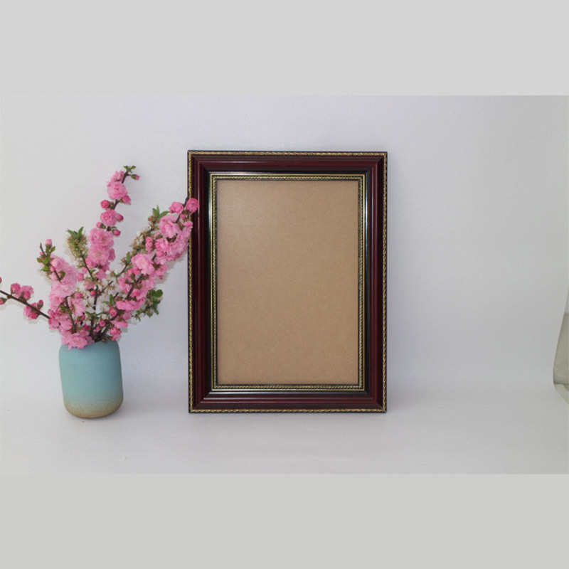 Solid Wood Portrait Frame for Elderly, A4/A3 Photo Frame for Wall Hanging or Tabletop Display, European Classic Style for Memorializing and Commemorating