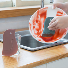 Penguin soft scraper kitchen multi-functional scraper oil board scraper oil stain baking kitchen gadget