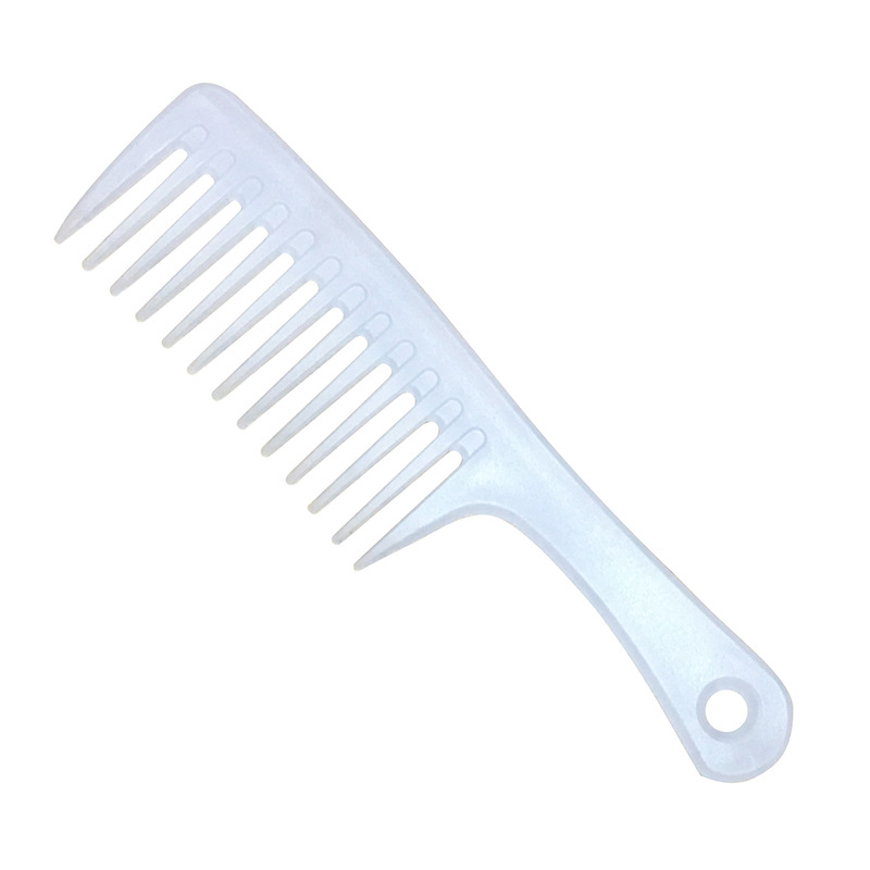 Las ventas de la fábrica de plástico engrosada cuchillo grande peine de pelo de onda grande peine de masaje peine de plástico peine champú peine