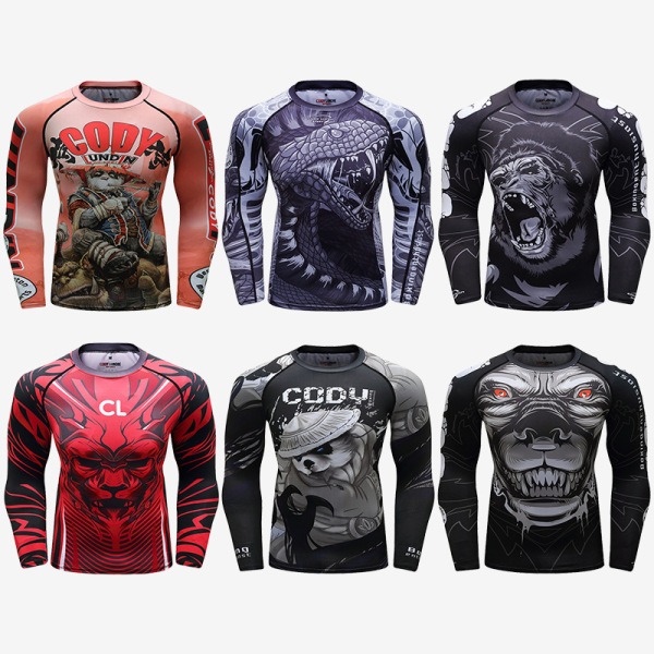 Autumn sports quick dry long-sleeve for training for gym