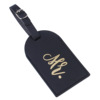 Suitcase for beloved, airplane, polyurethane luggage tag, creative couple