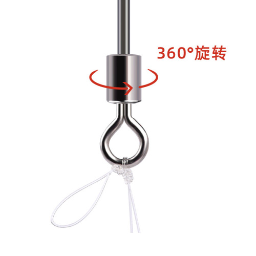 Weihe double-ended swivel lead seat main line sub-line connector quick connector lead sheet swivel accessories wholesale