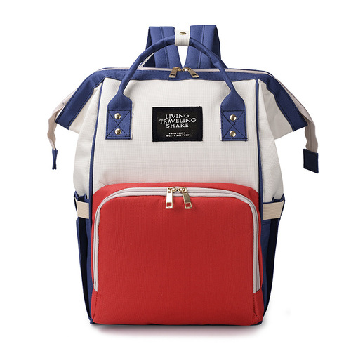 Mommy Bag Multi-purpose Large Capacity Dual-shoulder Bag Pregnant Woman Labor Bag Milk Bottle Mother and Baby Bag Colorful Waterproof Backpack