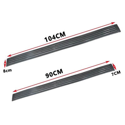 Qapı və bamper qoruyucu zolaqlar, Carbon Fiber Threshold Anti-Collision Sticker