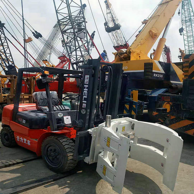 抱夹叉车 3吨3.5吨5吨夹抱车 倾翻 废料斗厂家出售二手叉车