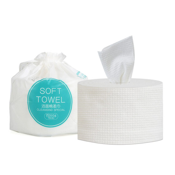 Thickened disposable face towel wet and dry dual-use tissue baby pure cotton soft towel women's face towel removable