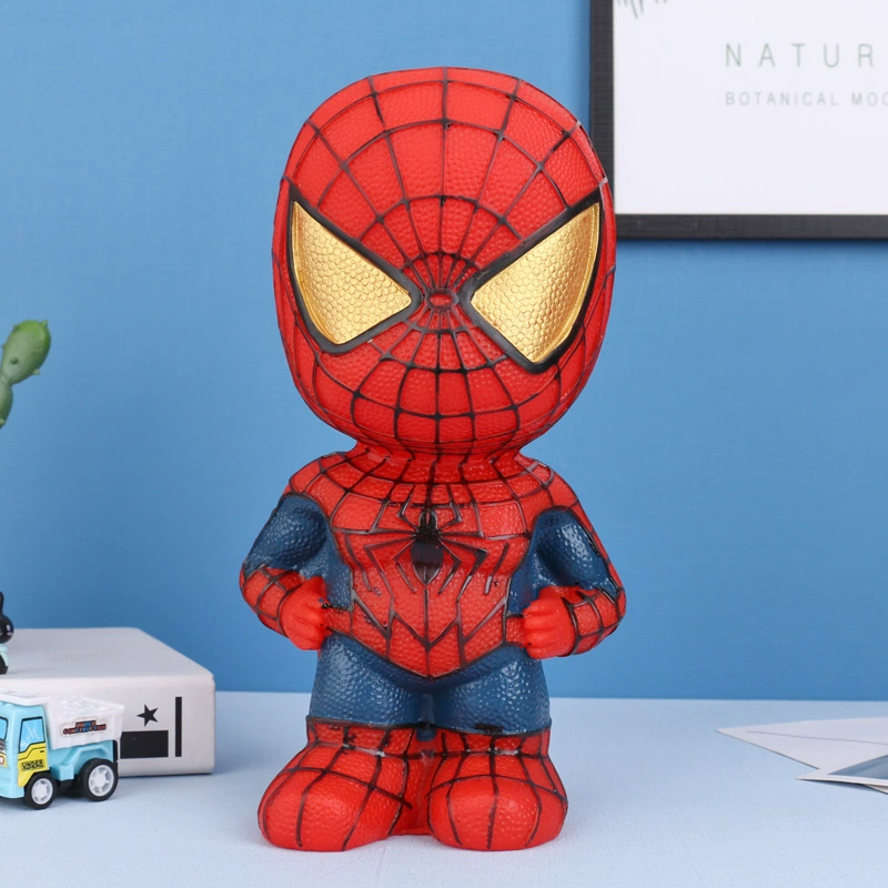 Мстители, карикатурная копилка, Marvel, Супермен, паук, подарок на день рождения
