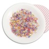 Nail sequins with letters, crystal, accessory for contouring, 15 gram, new collection, English letters