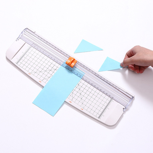 Specializing in the production and wholesale of a4 plastic base paper cutter paper cutting machine sliding cutting household paper cutter paper cutter