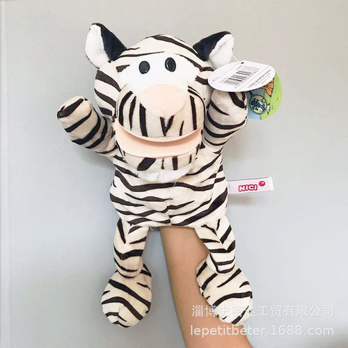 Hand puppet forest animal plush toy soothing parent-child interaction ventriloquism storytelling conjoined deer doll doll
