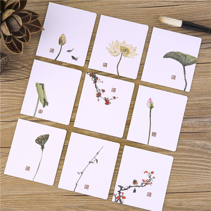 Chinese Style Creative Simple Classical Greeting Card Blessing Message Small Card Festival Tanabata Valentine's Day Retro Gift Card Chinese Style Creative Simple Classical Greeting Card Blessing Message Small Card Festival Tanabata Valentine's Day Retro Gift Card