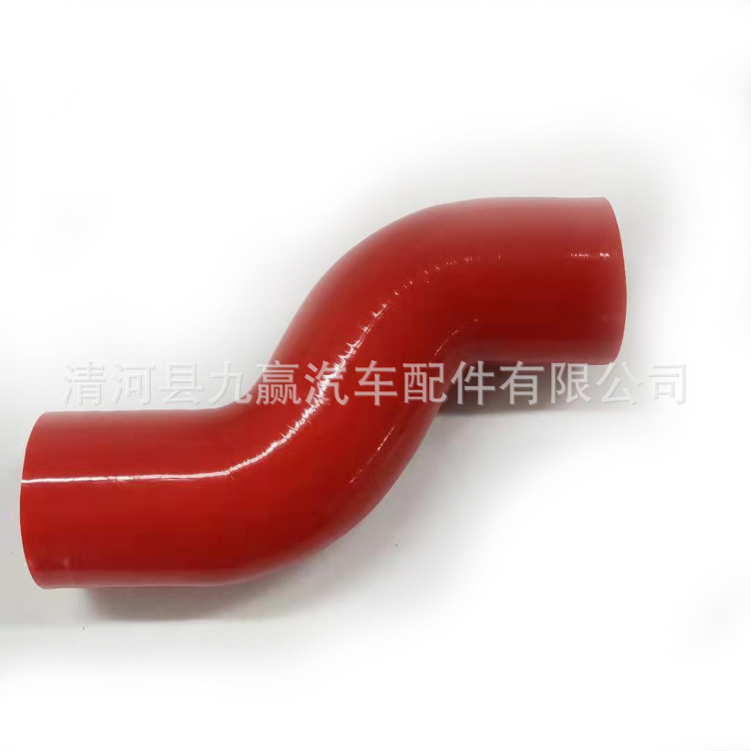 厂家供应汽车硅胶管  红色硅胶软管  变径异形管  散热器胶管