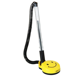 嘚力6793 Гелевая ручка Smile Desk Pen Counter Smile, угольная ручка 0,5 мм, черная, единая цена