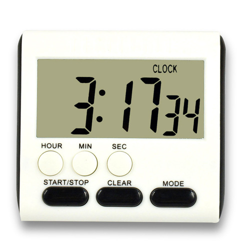 Exclusively for foreign trade kitchen baking timer English 24-hour electronic timer digital reminder
