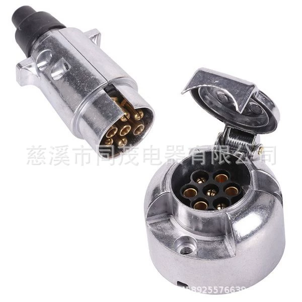 TM3004 TM3012 Соединитель прицепа из алюминиевого сплава 7-жильный разъем