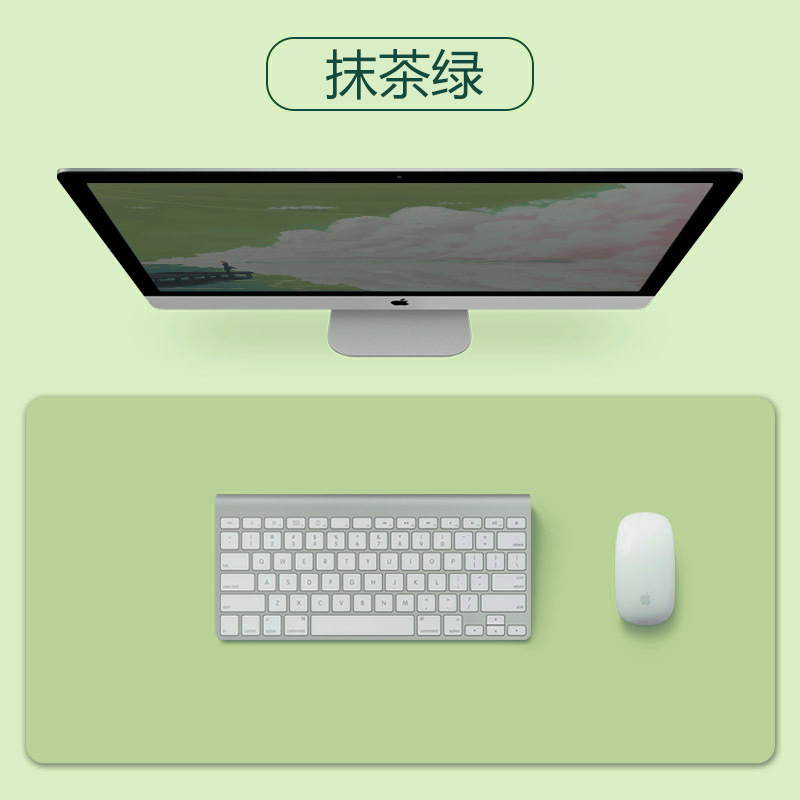 Alfombrilla de escritorio de oficina Alfombrilla de ratón de cuero de gran tamaño de doble cara Alfombrilla de escritorio impermeable para libros de computadora Alfombrilla de escritorio Alfombrilla de aprendizaje para niños