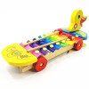 Percussion instruments, wooden metallophone, music toy, musical instruments, piano, peacock, early education, duck