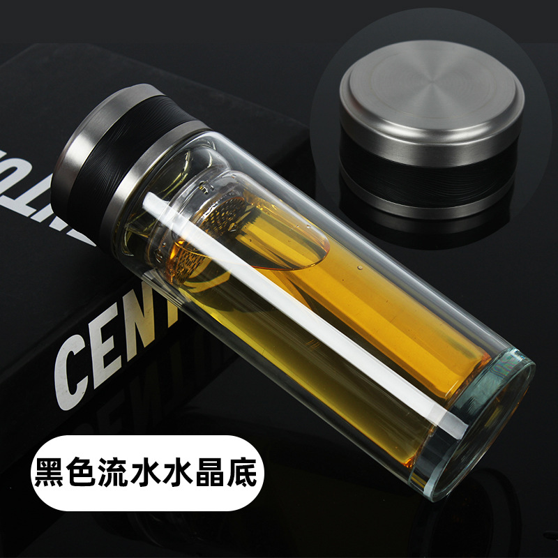 흐르는 물 크리스탈 바닥 (금속 커버)