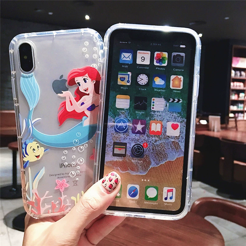 Чехол с мультяшным рисунком (совместим с Apple), защита от падений, 15 Pro Max