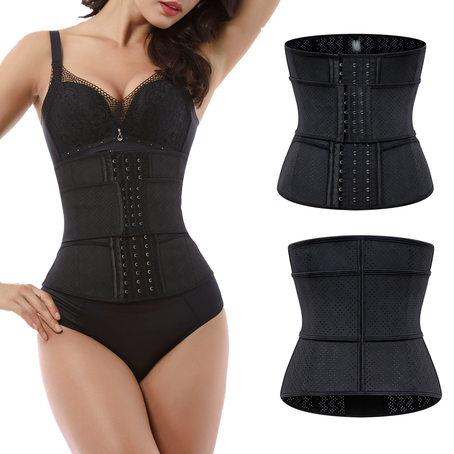 Brace, breathable belt, latex shapewear, 2019