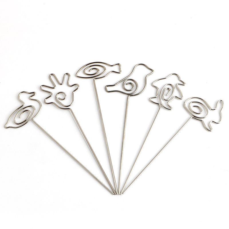 [Ventas directas de fábrica] DIY hecho a mano de arcilla de dibujos animados nota clip de alambre de acero enchufe de arcilla de color suave cerámica accesorios hechos a mano