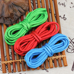 Pendant button material cloth strip retro Chinese style female Chinese double color round rope Tang suit cheongsam button auxiliary material 