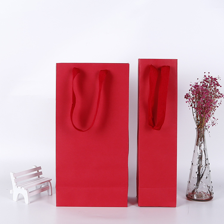 厂家直供彩色包装手提袋服装手提袋广告宣传手提袋logo支持