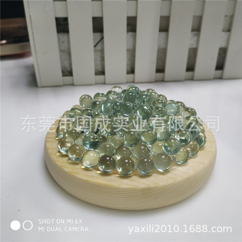 8 10 14 16 cuentas de vidrio transparente 12 11mm bola de vidrio canball tirachinas rellenadas con rotulador pintado a mano