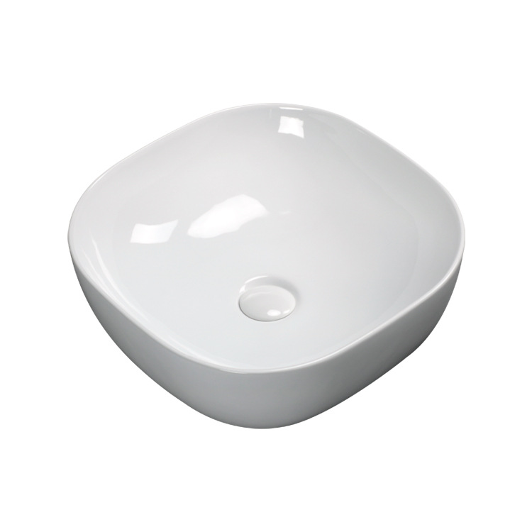 Nueva tabla cuenca lavabo redondeado cuenca artística lavabo (gran inventario y favorable)