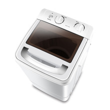 厂家单桶单缸半自动家用洗衣机小型迷你洗脱一体两用防缠绕