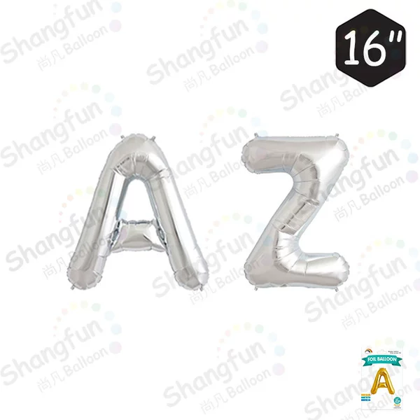 Small silver thin version of letters A-Z (single color, the starting price is multiples of 10)