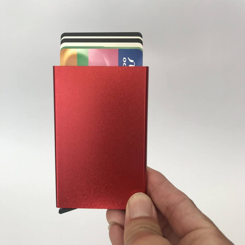 AMAZON cross-border hot selling automatic pop-up credit card case business card case metal aluminum alloy card case AMAZON cross-border hot selling automatic pop-up credit card case business card case metal aluminum alloy card case