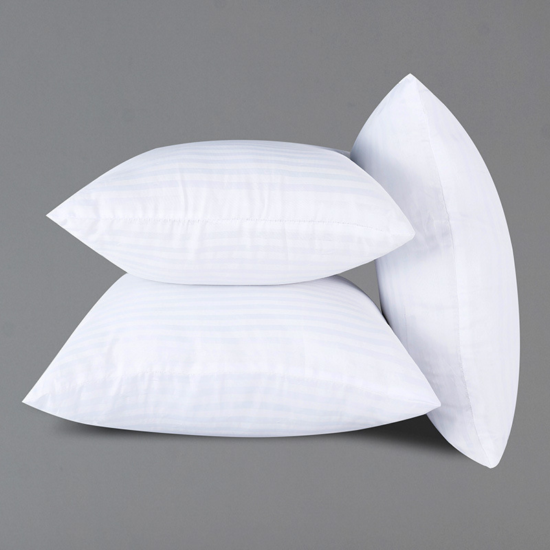 Various Sizes of Non-Woven Pillow Inserts with Striped Polyester Fabric for Lumbar Pillows and Cushions, Suitable for Wholesale in Multiple Sizes