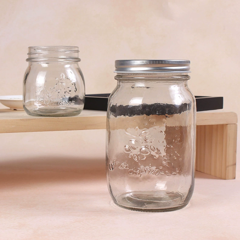 Креативная резная бутылка для солений стеклянная бутылка для меда герметичная стеклянная бутылка для варенья с крышкой стеклянные бутылки для солений оптом