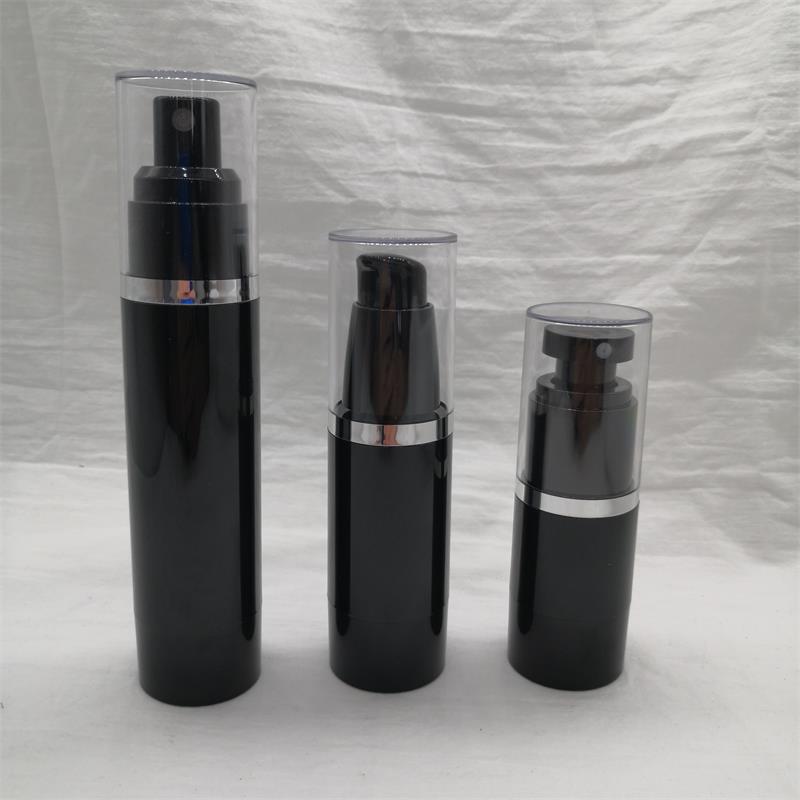15ml,30ml,50ml 黑色真空瓶 黑色喷雾瓶 真空瓶 黑色