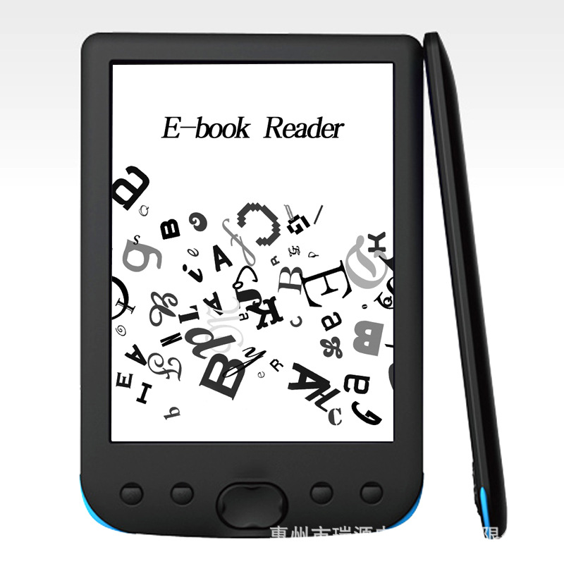Cross-Border 6-inch ink screen e-book reader learning gift electronic paper book development EbookReader forelight