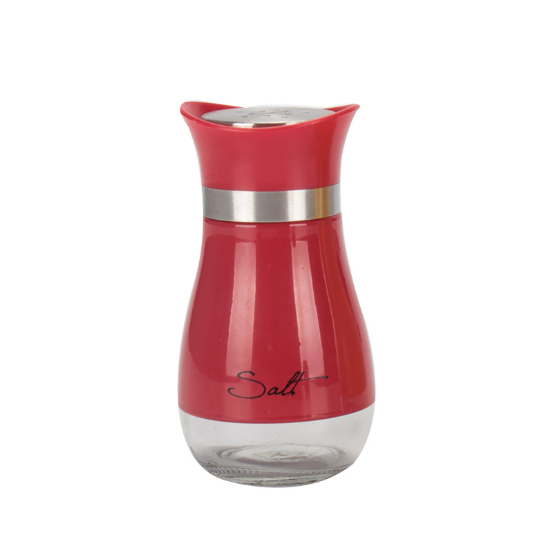 Pingüino pequeño condimento de acero inoxidable botella imprimible cocina pimienta comino condimento botella SP condimento tarro barbacoa condimento botella