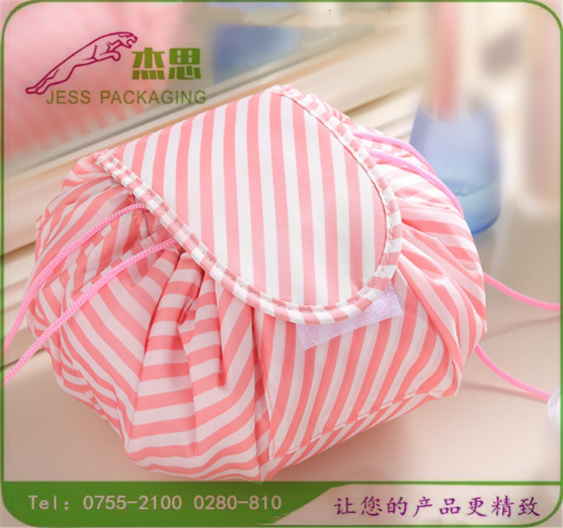 设计新款潮流玩具收纳包大容量化妆品便携抽绳束口袋量大从优