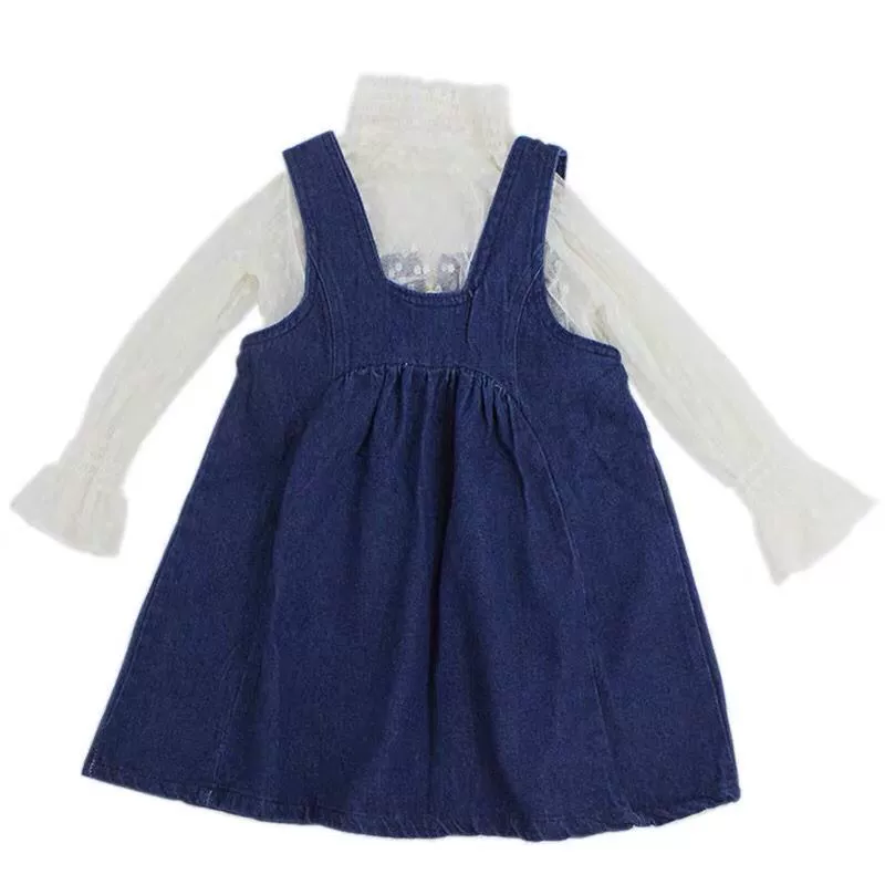 Милая летняя юбка, кружевное шелковое платье, комплект, для 3-8 лет