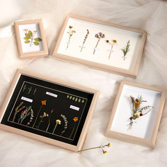 Simple modern Nordic specimen frame Internet celebrity creative three-dimensional hollow small photo frame table setting photo frame picture frame