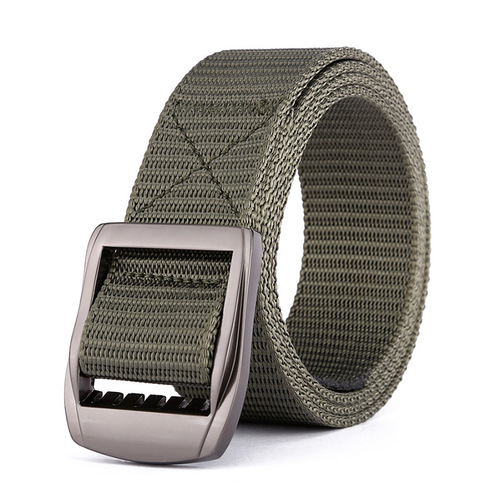 Wholesale Nylon Belt Outdoor Tank Pattern Day Letter Alloy Buckle Belt Fashion Breathable Canvas Belt