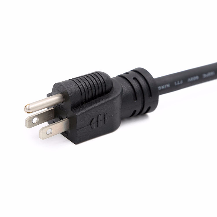 三极电源美标插头 美式电源插头 电源线插头 大量批发