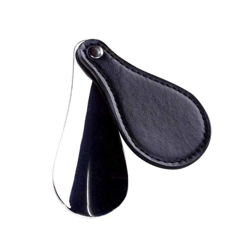 En stock al por mayor de cuero de LA PU de metal pequeño tirador de zapatos de acero inoxidable zapatos de la bomba de zapatos slip-on shoe puller