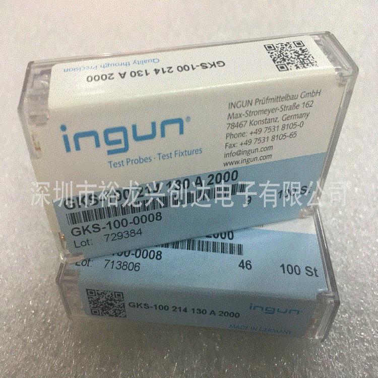原装正品 德国INGUN探针GKS100 214 130 A2000 大四爪测试针