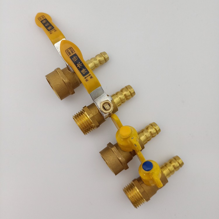 批发博尔得煤气开关宝塔灶具球阀快开快插燃气阀门气咀阀4分铜