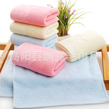 厂家批发玫瑰花宽缎棉毛巾回礼劳保福利毛巾广告促销礼品可logo