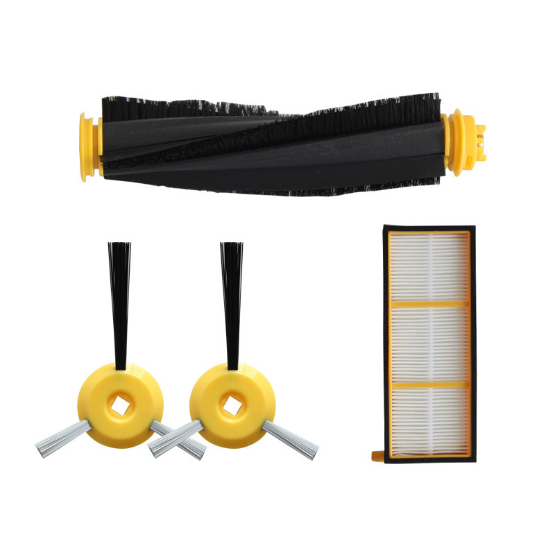 Suitable for Xieke/Rv750/Rv700 Robot Vacuum Cleaner Accessories Main Brush Roller Brush Side Brush Filter Element Vacuum Cleaner