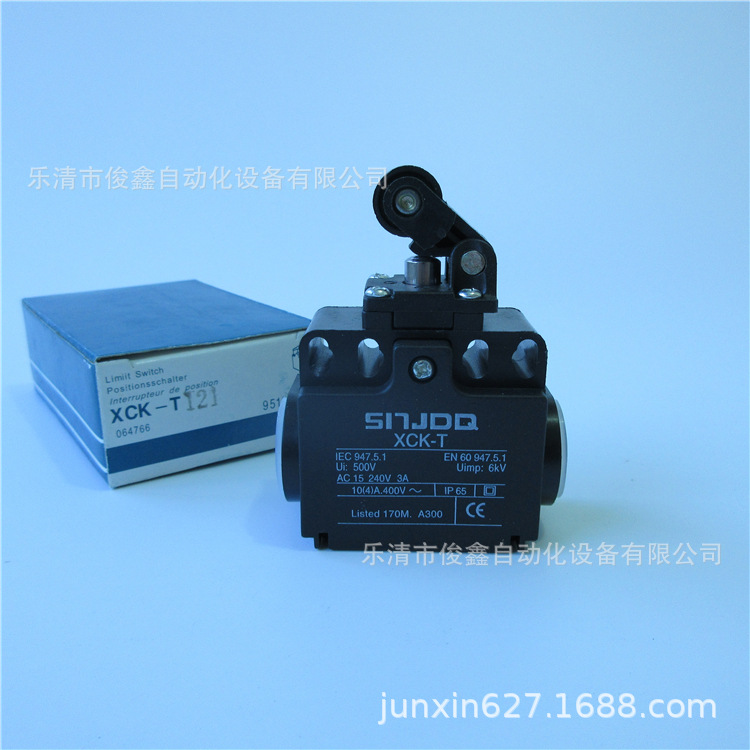 SNJDQ行程开关XCK-T121 限位开关自复位一开一闭滚轮式