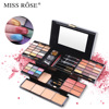 Makeup primer, matte eye shadow, highlighter, face blush, powder, universal contouring palette, 39 colors