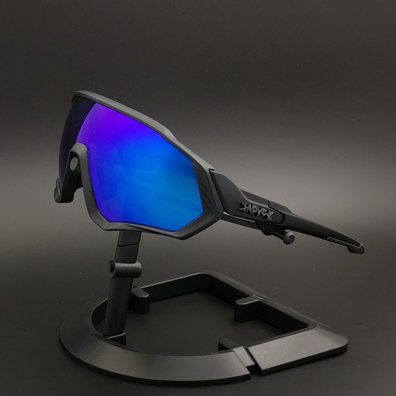 Gafas Polarizadas de Ciclismo de Montaña de TR90 con 5 Lentes Intercambiables, para Bicicleta de Ruta